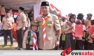 Alifa Pemimpin Upacara Cilik Di OKI Bersuara Lantang