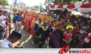 HUT RI, Warga Ogan Komering Ilir Gelar Pawai Kebhinekaan