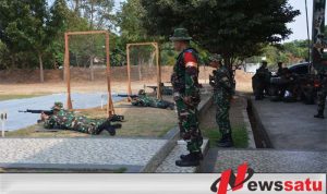 Korem Bhaskara Jaya Tingkatkan Kemampuan Anggotanya Dalam Menembak