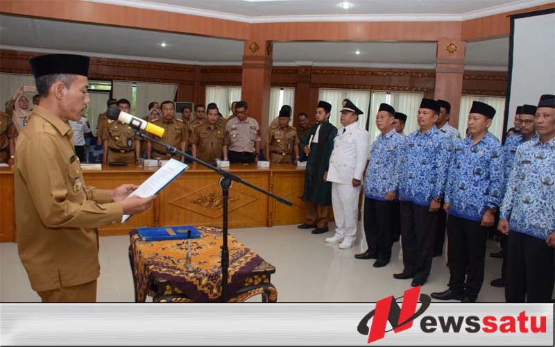 Lantik 29 Orang Pejabat, Wabup Ajak Tingkatkan Kinerja