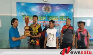 PWI Sumenep Gelar Turnamen Tenis Meja Piala Bupati Cup 2019
