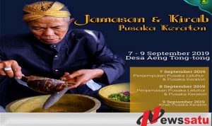 Pelar Agung Akan Gelar Prosesi Penjamasan Pusaka Keraton Sumenep