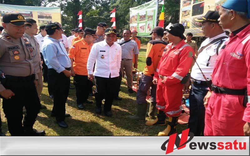 Siaga Karhutlah, Bupati OKI Apelkan Pemegang Konsesi Perkebunan