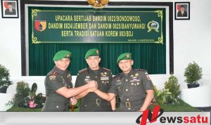 Tiga Kodim Di Wilayah Korem 083 Baladhika Jaya Diisi Pejabat Baru