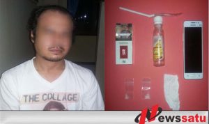 Asyik Hisap Sabu, Warga Kalianget Ditangkap Polisi