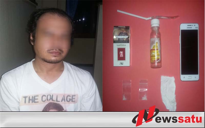 Asyik Hisap Sabu, Warga Kalianget Ditangkap Polisi