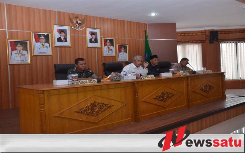 Bupati OKI Ajak Satgas Dalkarhutbunlah Tetap Siaga