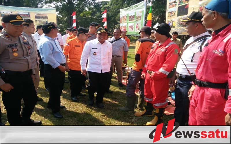 Bupati OKI Minta Camat dan Kades Tanggap Karhutlah