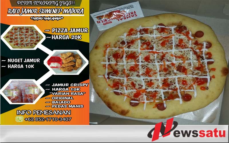 Lezatnya Pizza Jamur Buatan Peserta ETDC