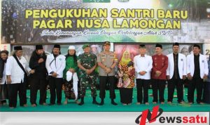 Ratusan Santri Di Lamongan Dikukuhkan Jadi Pendekar