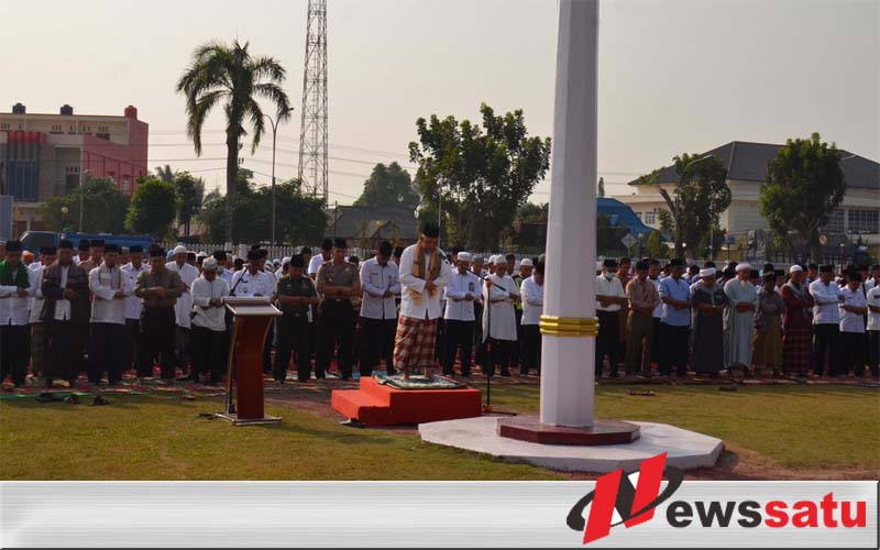 Warga Ogan Komering Ilir Bermunajat Minta Hujan
