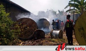 3 Gulungan Kabel Di Gudang PLN Sumenep Terbakar