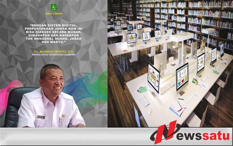 Dinas Pendidikan Sumenep Akan Luncurkan Perpustakaan Digital