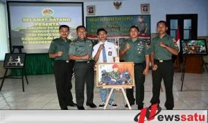Korem 082 CPYJ Gelar Lomba Melukis Antar Pelajar