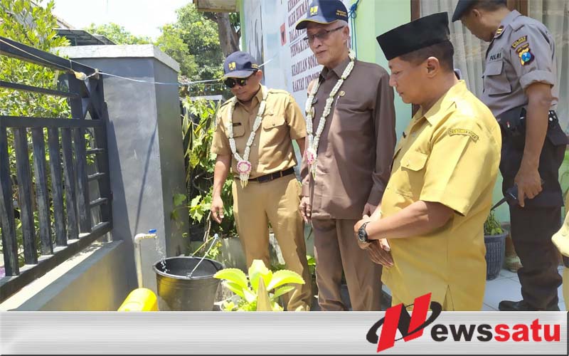 Pemkab Bondowoso Alirkan Air bersih menggunakan Pola Grativasi