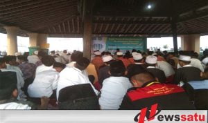 Ribuan Santri Dan PCNU Sumenep Gelar Istighosah Di Pemakaman Raja-raja