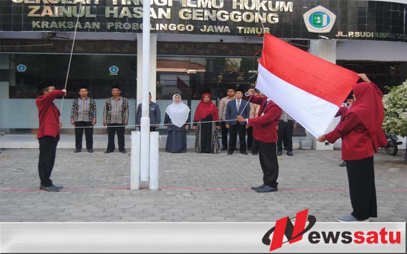 STIH Zainul Hasan Genggong Probolinggo Gelar Upacara Sumpah Pemuda