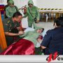 Sambut HUT TNI Ke-74, Korem 082 CPYJ Donor Darah