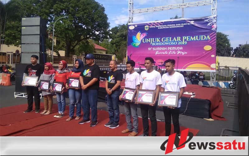 Begini Cara Pemkab Bondowoso Mendorong  Pemuda Terus  Berkreasi