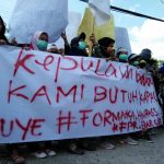 Transportasi Laut Tak Layak, Aktivis Kepulauan Sumenep Gelar Aksi Demo