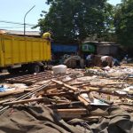 Penggusuran Lapak Pedagang Di Areal Bundaran Pasar Anom Menuai Protes