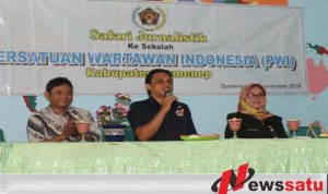 PWI Sumenep Berbagi Ilmu Jurnalistik Dengan Siswa SMA Negeri 1 Batuan