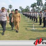Polres Ogan Komering Ilir Terjunkan Ratusan Dalam Pengamanan Pilkades Serentak