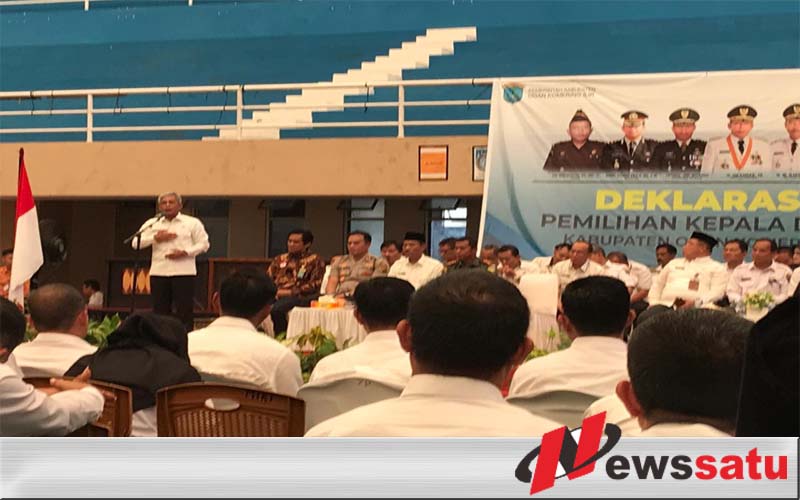 Ratusan Cakades Di Ogan Komering Ilir Deklarasi
