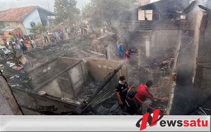 Tiga Rumah Warga Di Ogan Komering Ilir Ludes Terbakar