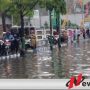 Hujan Deras, Kota Sumenep Kembali Di Kepung Genangan Air