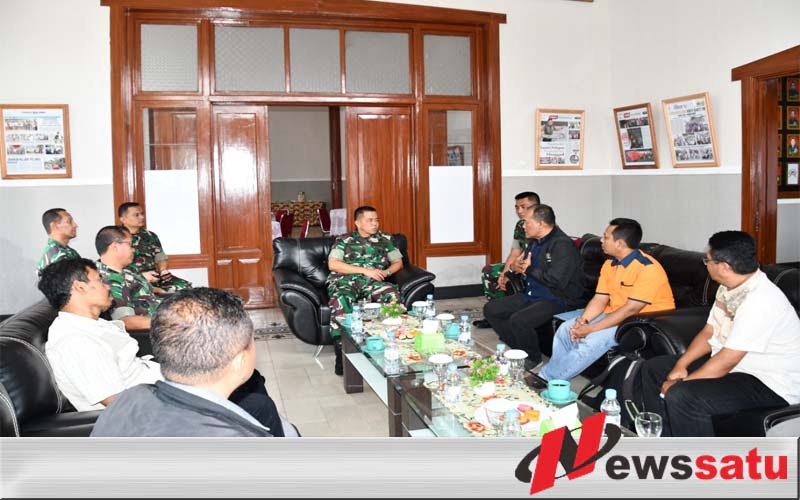 PWI Dan Korem Baladhika Jaya Komitmen Tangkal Hoaks