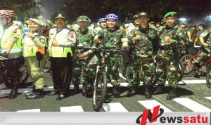 Sinergitas TNI Polri Jaga Kamtibmas Wilayah Surakarta Jelang Tahun Baru 2020