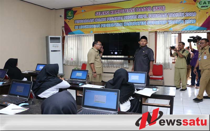 Wabup Sumenep Tegaskan Tak Ada Titipan Dalam Tes CPNS