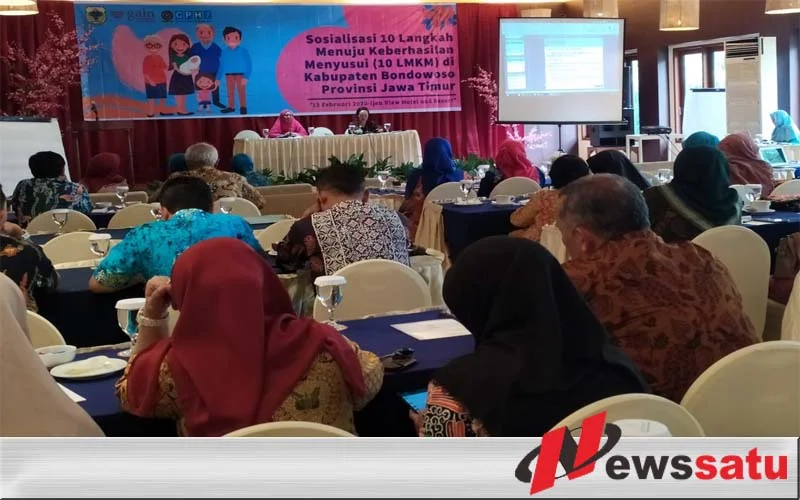 Dinkes Bondowoso Dan GAIN Jatim Sosialisakan 10 LMKM