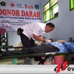 HPN Dan HUT PWI Ke 74, PWI Bondowoso Sumbang Puluhan Kantong Darah Ke PMI