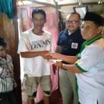 Pemkab OKI bersama Baznas Santuni Bocah Penyintas Tumor di Pedamaran