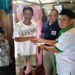 Pemkab OKI bersama Baznas Santuni Bocah Penyintas Tumor di Pedamaran