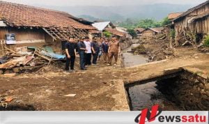 Komisi IV DPRD Bondowoso Tinjau Rumah Yang terdampak Banjir Bandang Di Ijen