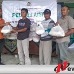 PWI Bondowoso Salurkan Puluhan Paket Sembako Ke Korban Banjir