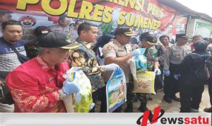 Polres Sumenep Grebek Gudang Beras Oplosan