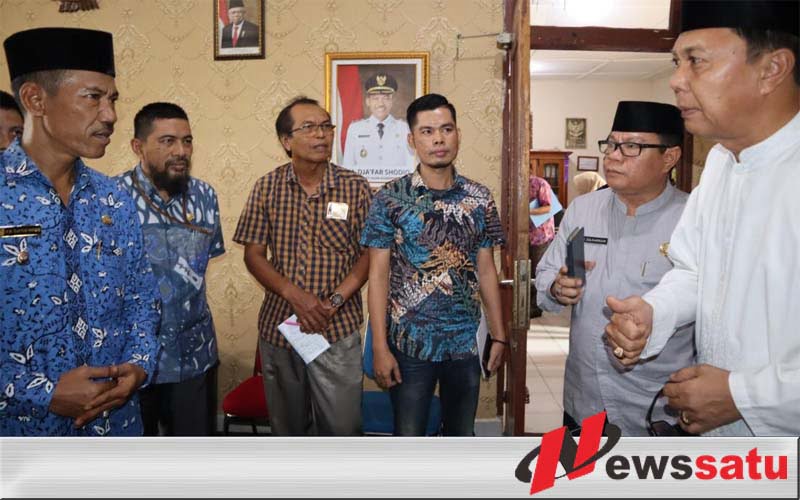 Wabup OKI Lakukan Sidak Ke Sejumlah OPD