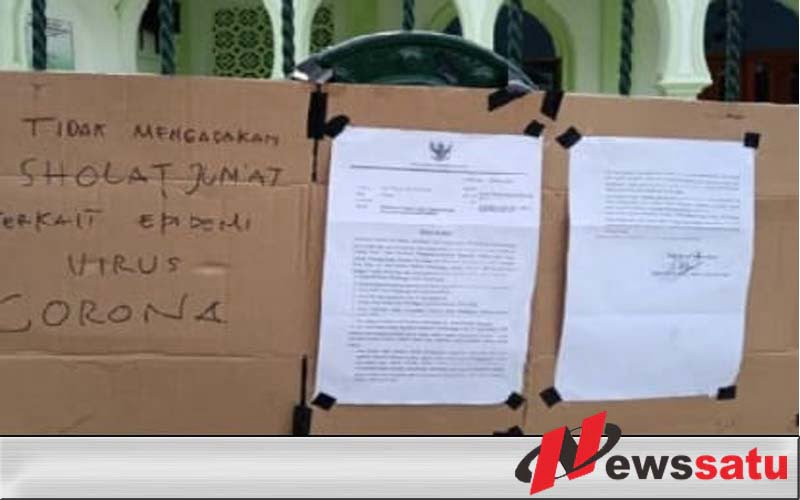 Covid-19, Masjid Tiban Kota Probolinggo Tiadakan Sholat Jumat