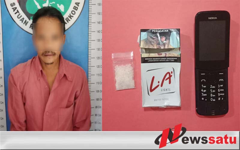 Jadi Kurir Sabu, Pria Ini Ditangkap Satreskoba Polres Sumenep