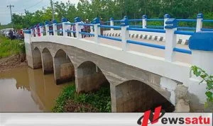 Jembatan Baru, Begini Cara Warga Lempuing Jaya OKI Menysukurinya