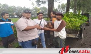 PWI Bondowoso Tanam Ribuan Pohon di Gunung Suket Ijen