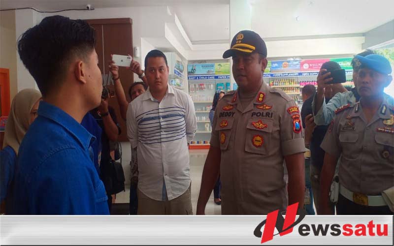 Pastikan Ketersediaan Alat Kesehatan, Kapolres Sumenep Sidak Ke Apotek