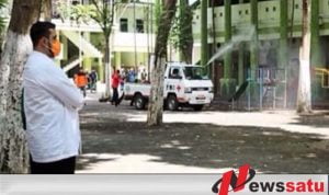 Pemkot Probolinggo Lakukan Penyemprotan Tempat Ibadah Dan Pasar