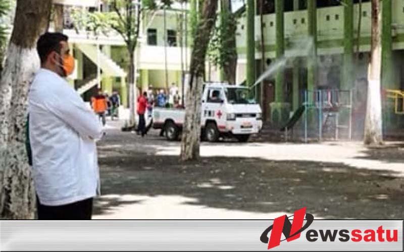 Pemkot Probolinggo Lakukan Penyemprotan Tempat Ibadah Dan Pasar