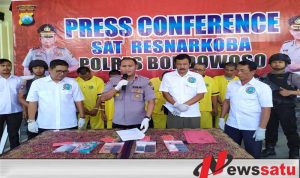 Satreskoba Polres Bondowoso  Bekuk pegedar Narkoba