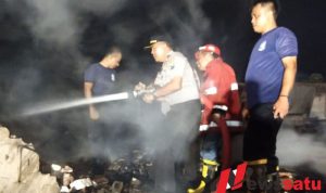86 Kios Di Pasar Candi Hangus, Kerugian Ditaksir 2 Miliar Lebih